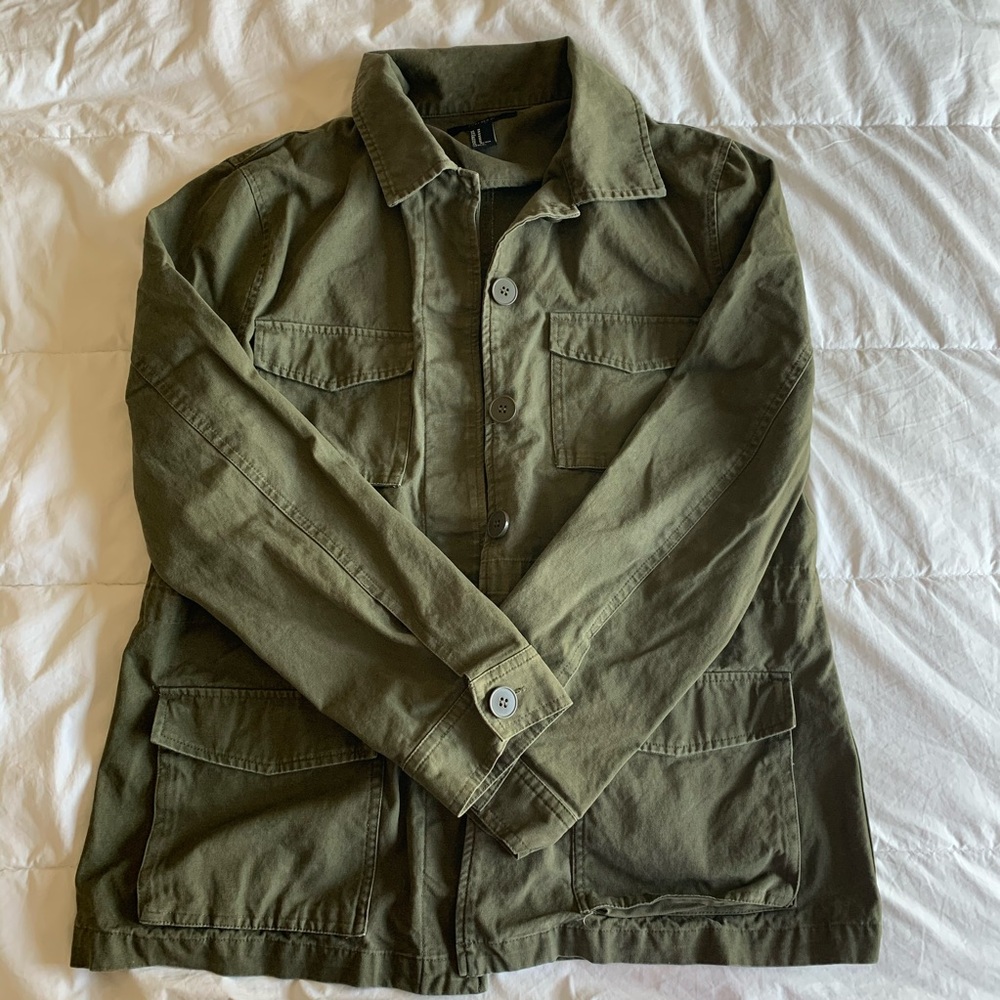 Army Green Utility Jacket